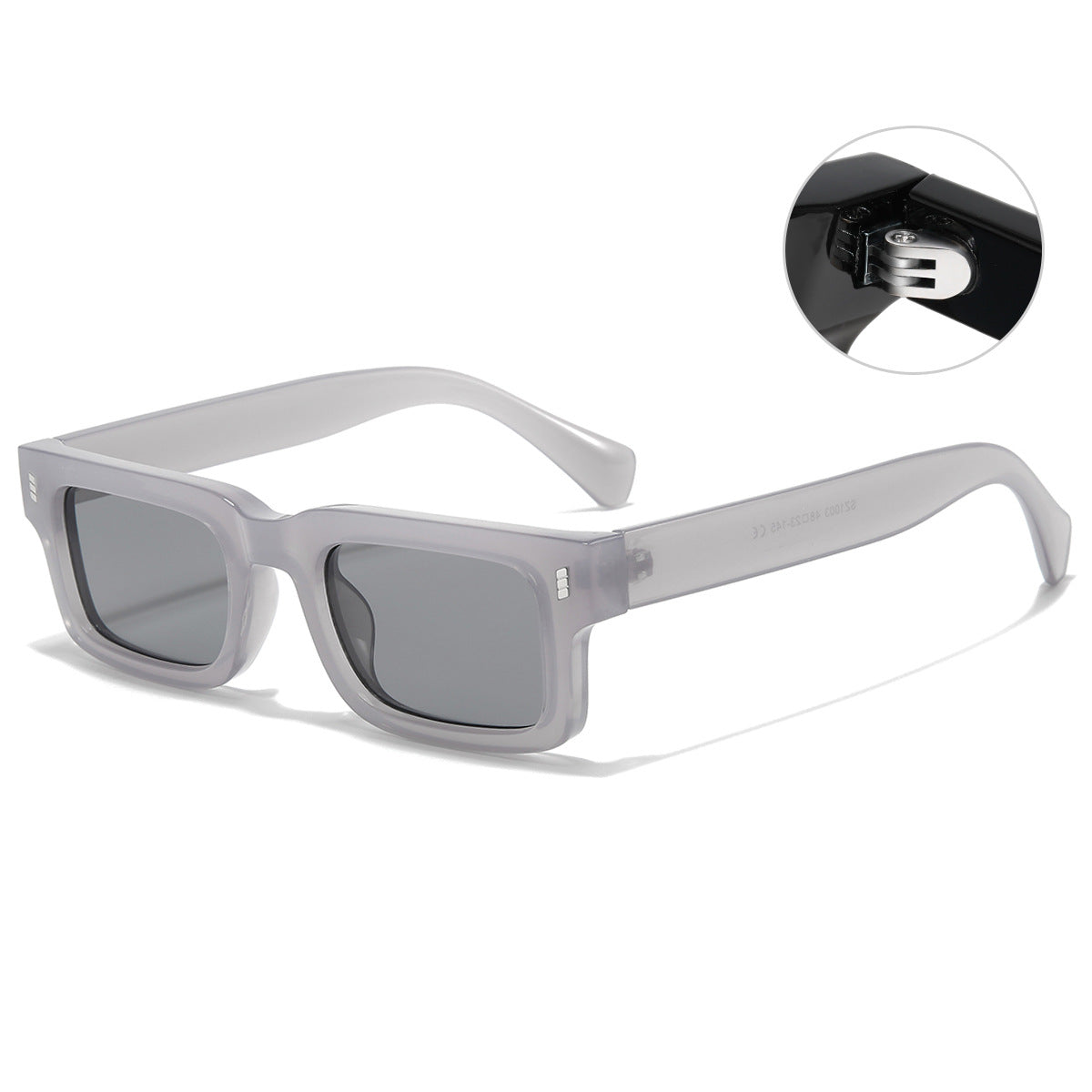 Wholesale PC Rectangular Small Frame UV Resistant Sunglasses